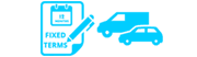 Fixed terms for all vehicles for a period of 12 months