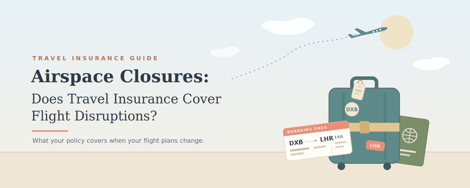 Airspace Closures: Does Travel Insurance Cover Flight Disruptions?