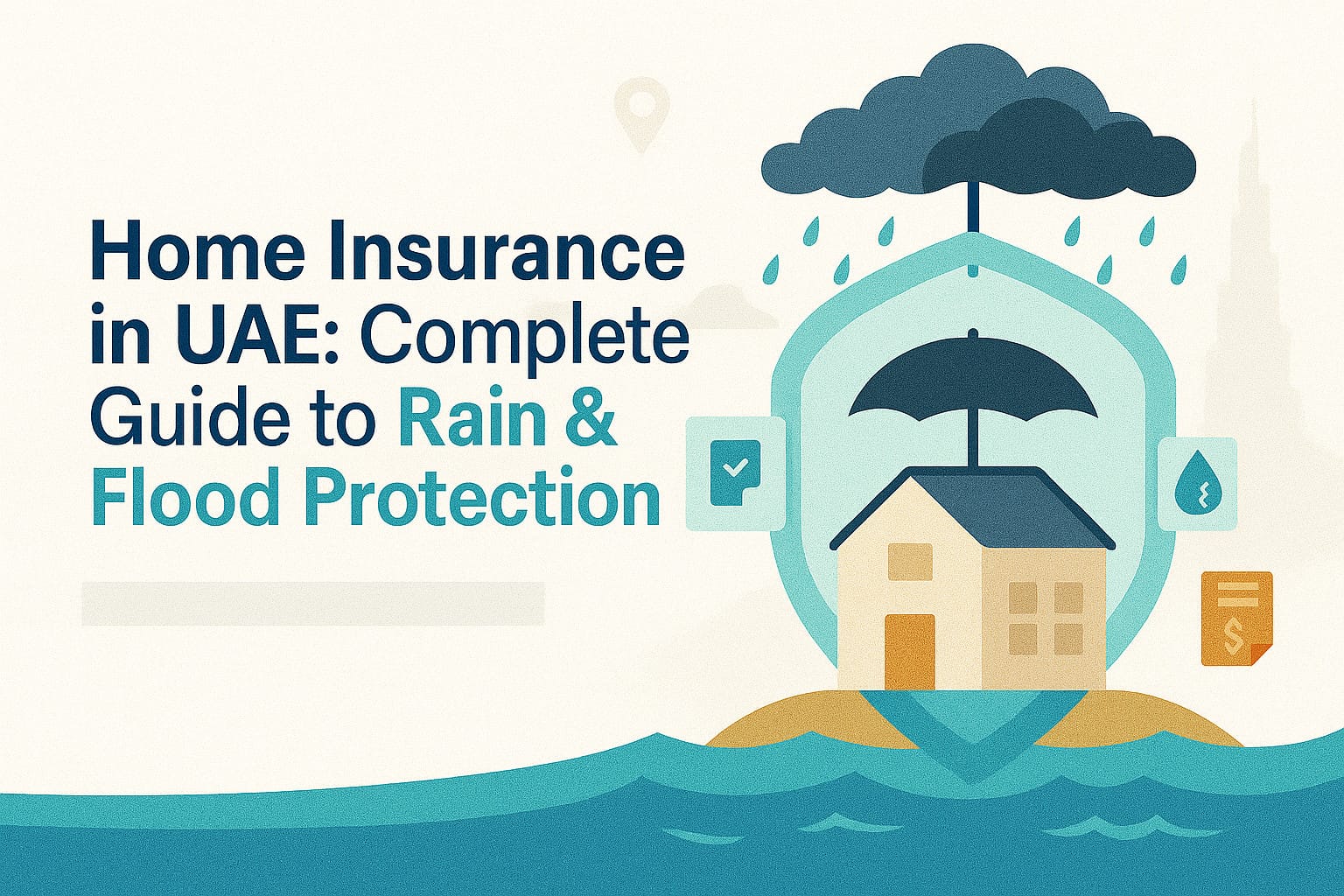 Home Insurance in UAE: Complete Guide to Rain & Flood Protection