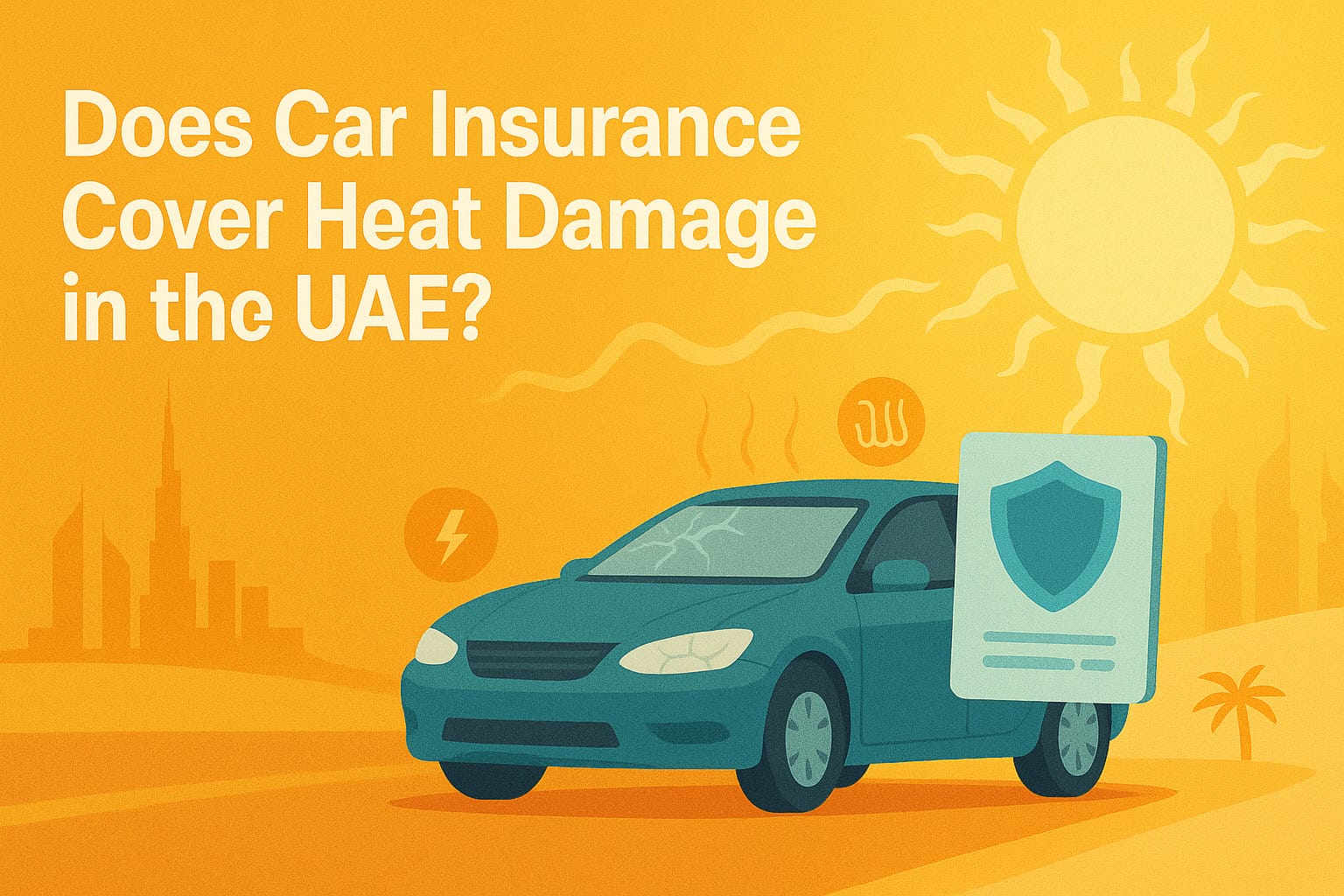 Does Car Insurance Cover Heat Damage in the UAE? Summer Guide for Drivers