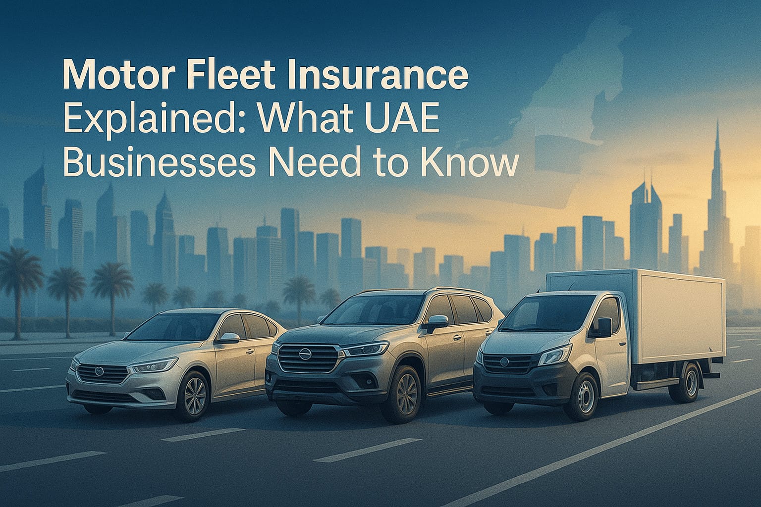 Motor Fleet Insurance Explained: What UAE Businesses Need to Know