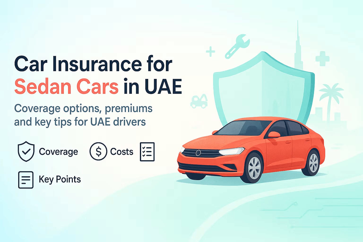 Car Insurance for Sedan Cars in the UAE: Coverage, Costs & What You Should Know
