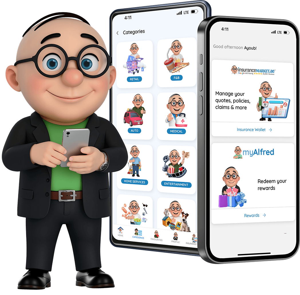 Smartphone Insurance by Alfred Alfred with Smartphones