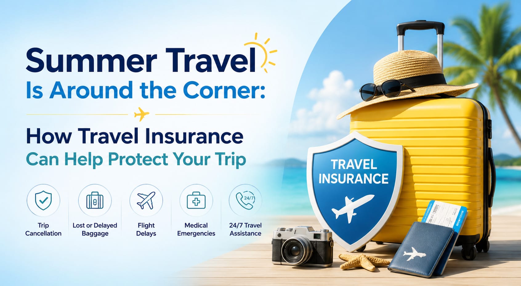 Summer Travel Is Around the Corner: How Travel Insurance Can Help Protect Your Trip Summer Travel Is Around the Corner: How Travel Insurance Can Help Protect Your Trip