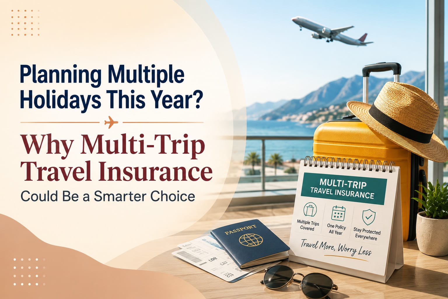 Planning Multiple Holidays This Year? Why Multi-Trip Travel Insurance Could Be a Smarter Choice Planning Multiple Holidays This Year? Why Multi-Trip Travel Insurance Could Be a Smarter Choice