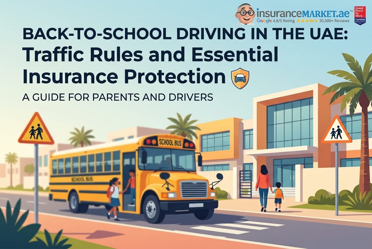 Back-to-School Driving in the UAE: Traffic Rules and Essential Insurance Protection Back-to-School Driving in the UAE: Traffic Rules and Essential Insurance Protection