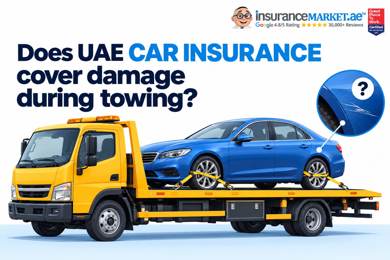 Does UAE Car Insurance Cover Damage During Towing? Does UAE Car Insurance Cover Damage During Towing?