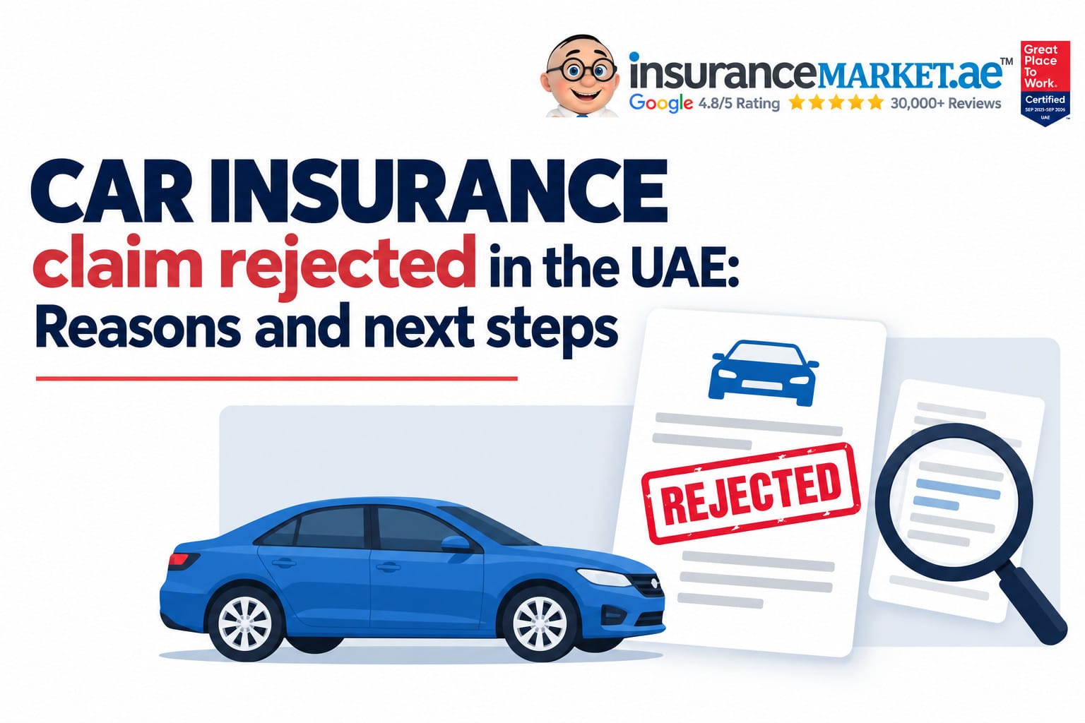 Car insurance claim rejected in the UAE: reasons and next steps Car insurance claim rejected in the UAE: reasons and next steps