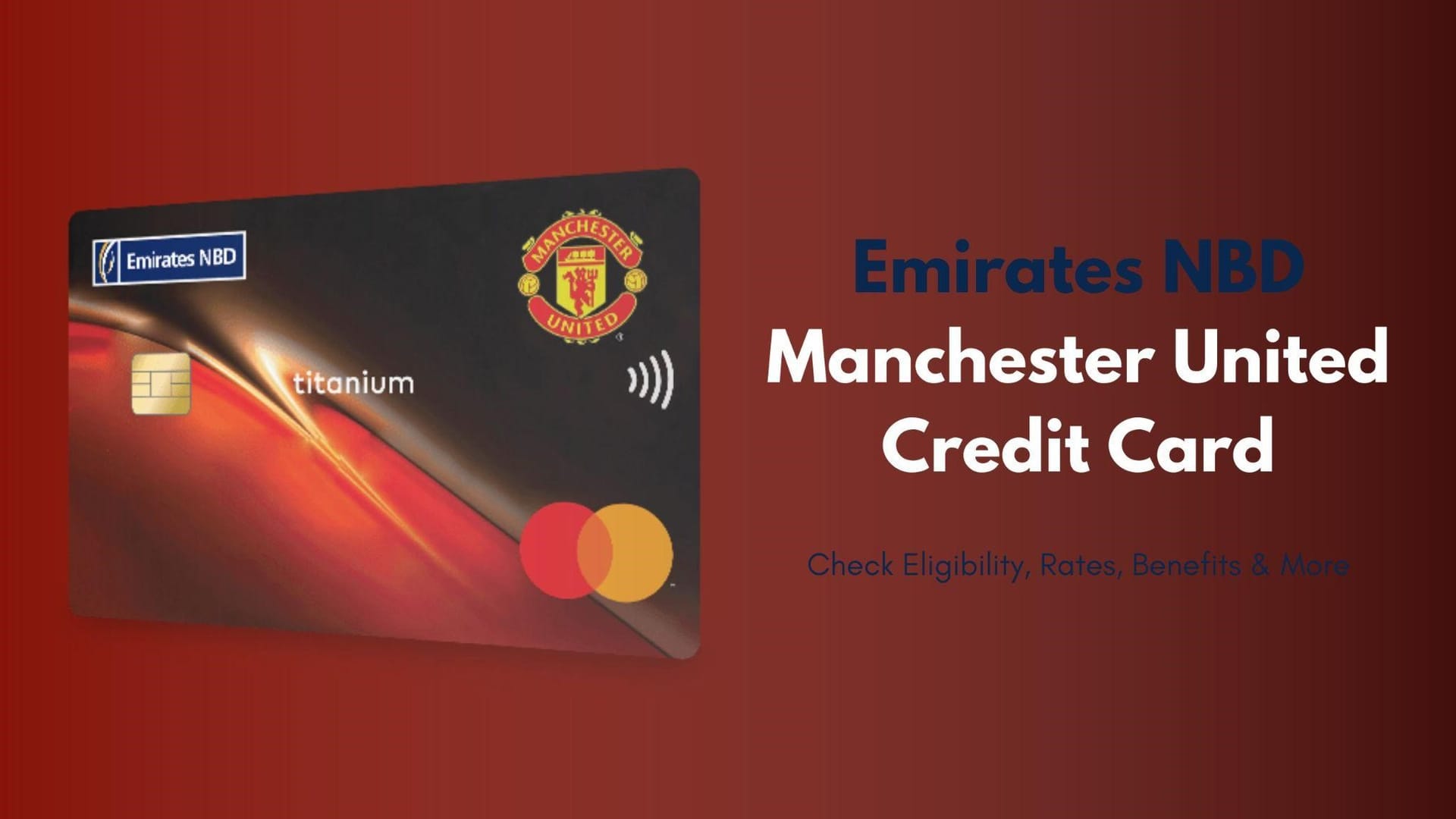 Emirates NBD Manchester United Credit Card Emirates NBD Manchester United Credit Card