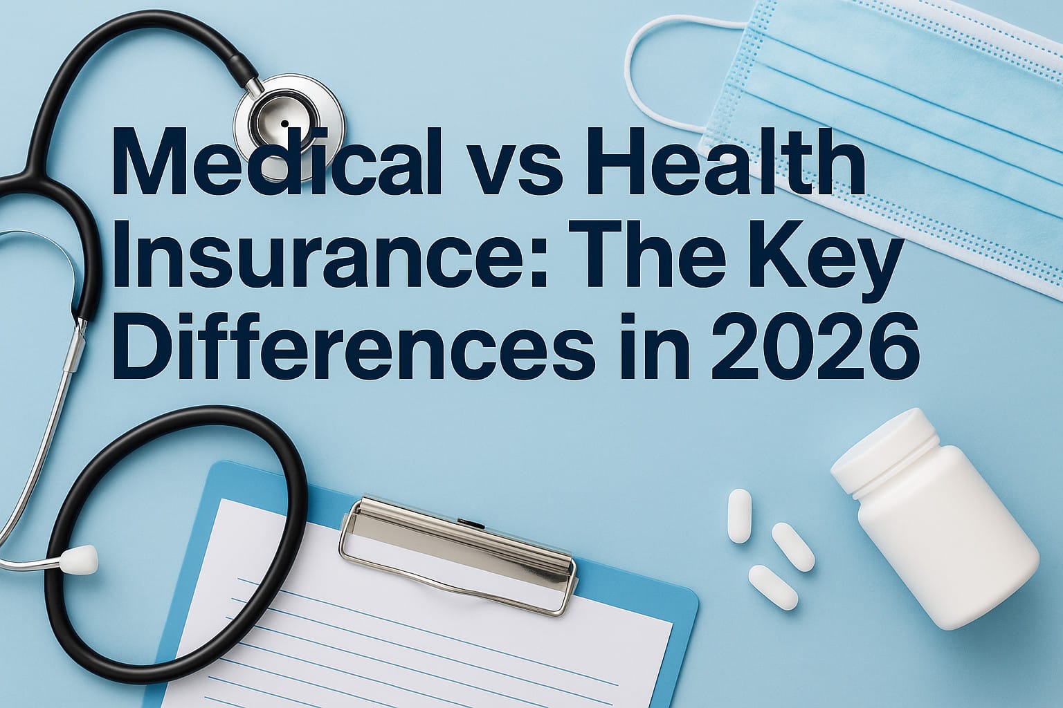 Medical Insurance vs Health Insurance: The Key Differences in 2026 Medical Insurance vs Health Insurance: The Key Differences in 2026