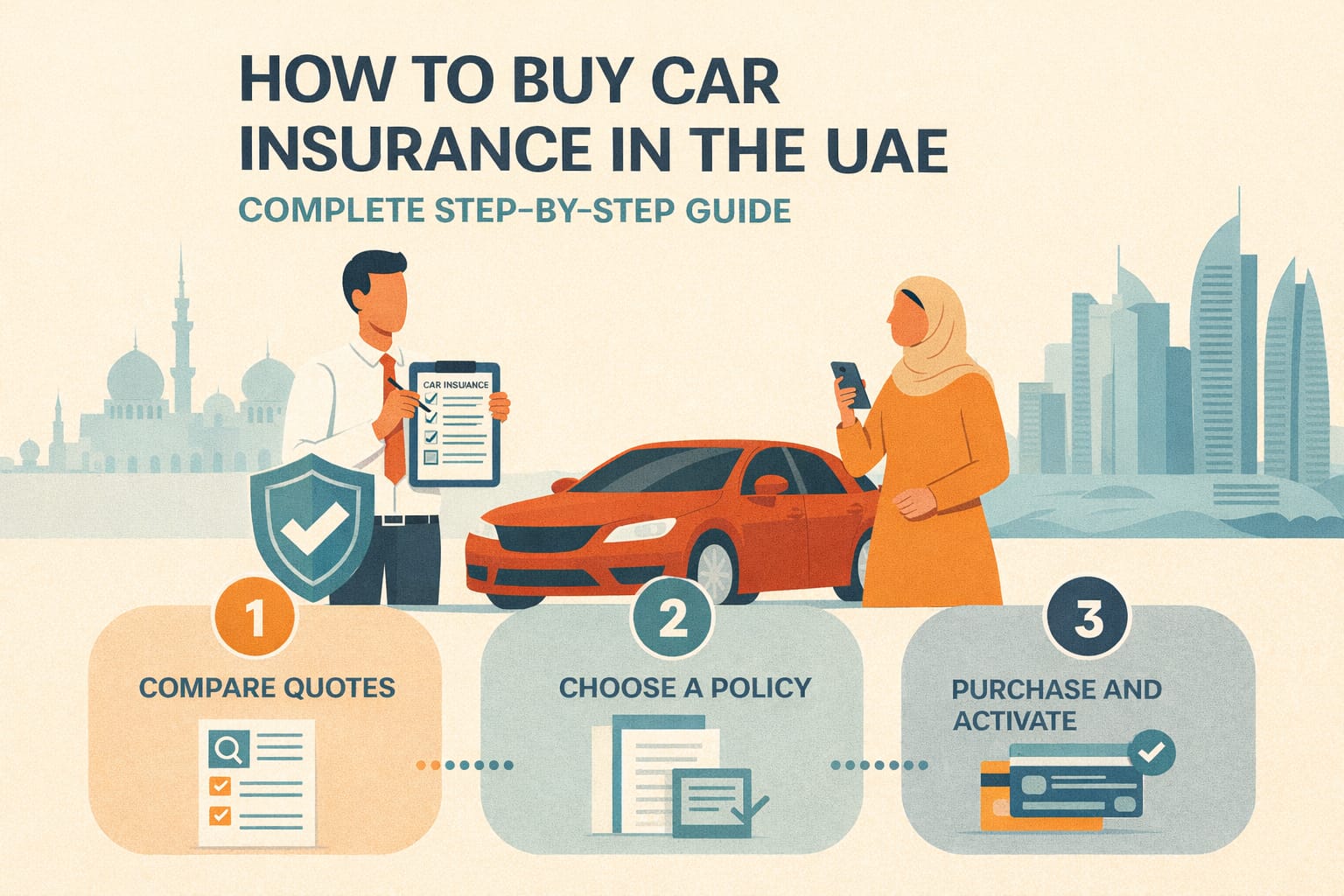 How to Buy Car Insurance in the UAE: Complete Step‑by‑Step Guide How to Buy Car Insurance in the UAE: Complete Step‑by‑Step Guide
