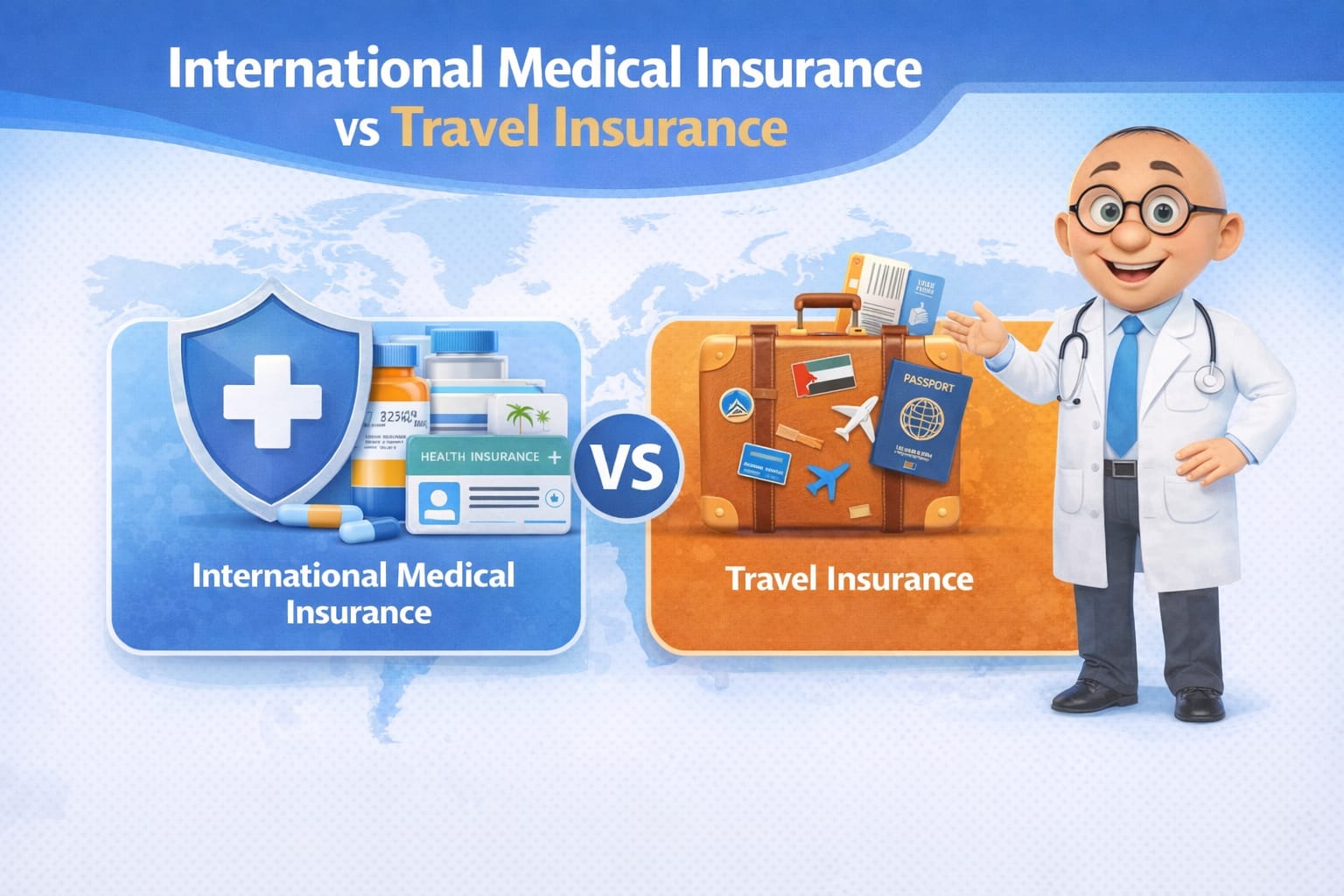 International Medical Insurance vs Travel Insurance: What UAE Residents Need to Know International Medical Insurance vs Travel Insurance: What UAE Residents Need to Know