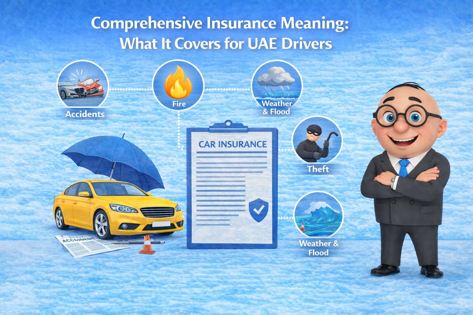 Comprehensive Insurance Meaning: What It Covers for UAE Drivers Comprehensive Insurance Meaning: What It Covers for UAE Drivers