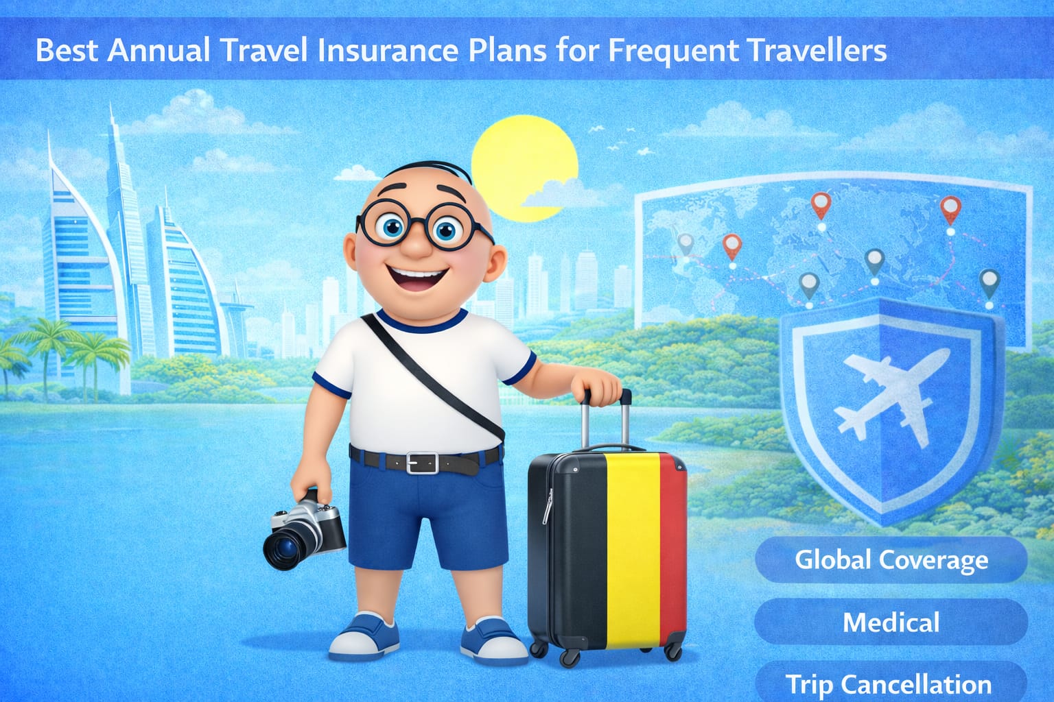 Best Annual Travel Insurance Plans for Frequent Travellers in UAE Best Annual Travel Insurance Plans for Frequent Travellers in UAE