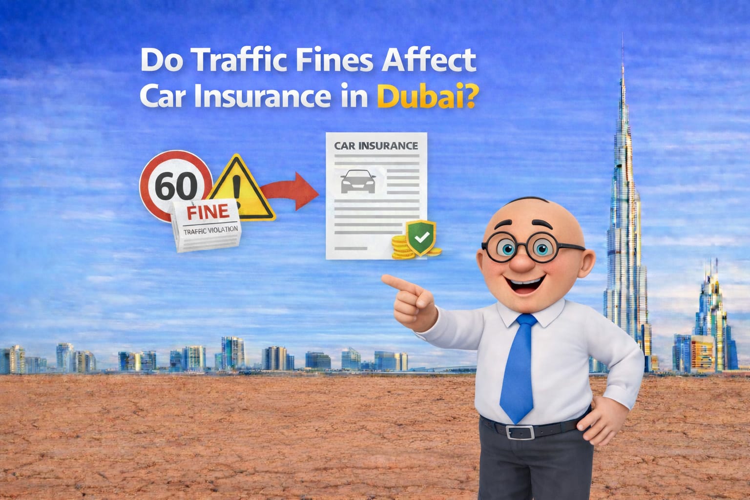 Do Traffic Fines Affect Car Insurance in Dubai? Do Traffic Fines Affect Car Insurance in Dubai?