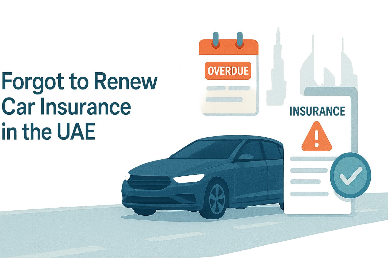 Forgot to Renew Car Insurance in the UAE? Steps to Get Covered Again Forgot to Renew Car Insurance in the UAE? Steps to Get Covered Again