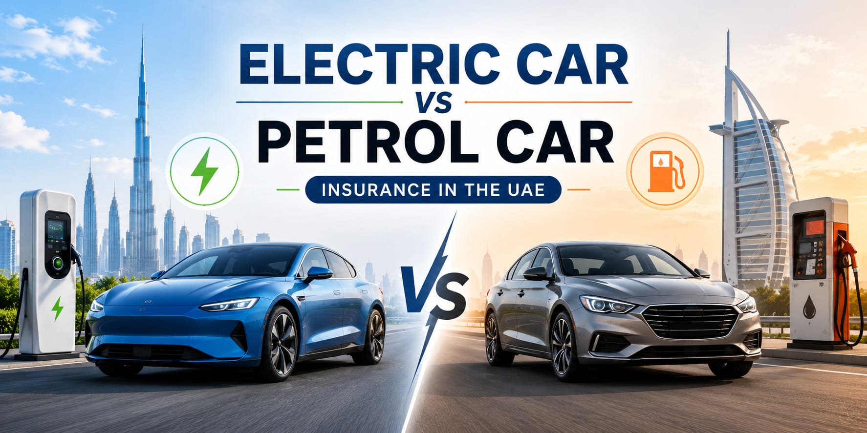 Electric Car vs Petrol Car Insurance in the UAE: What’s the Difference? Electric Car vs Petrol Car Insurance in the UAE: What’s the Difference?