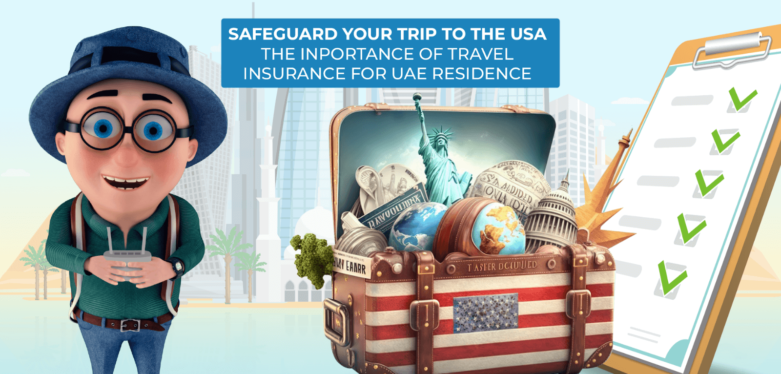 Travel Insurance From The UAE To The USA