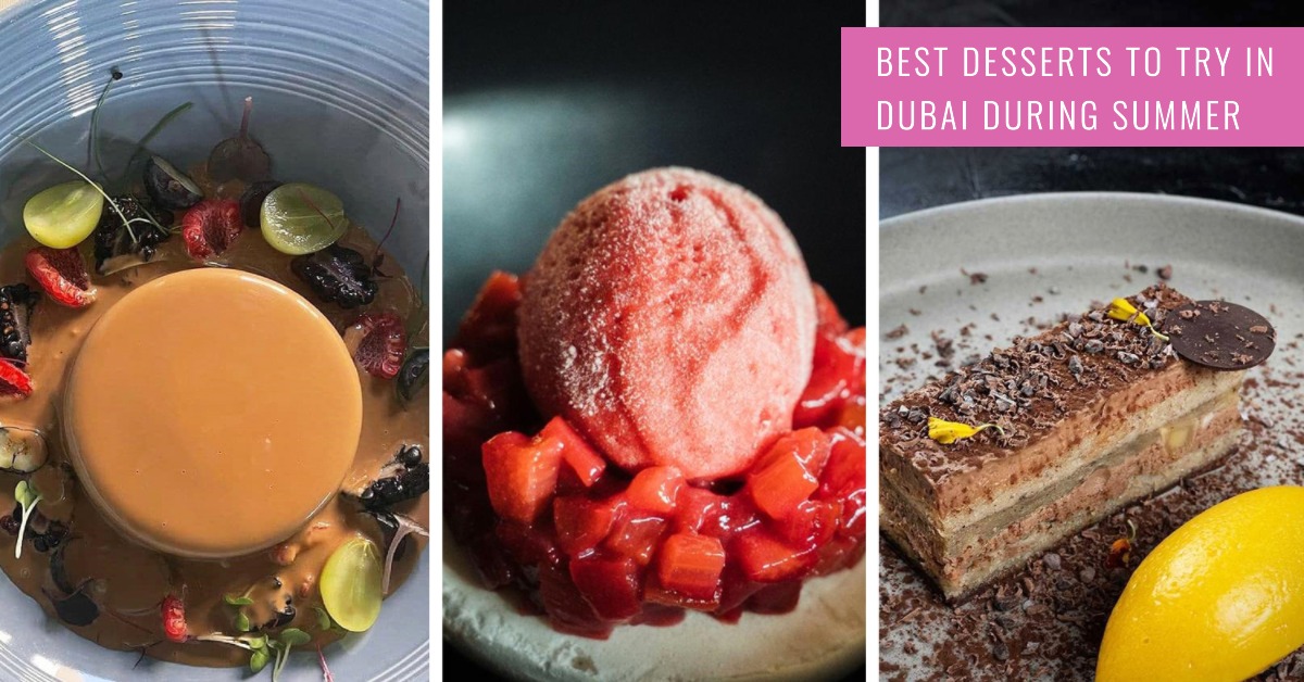 best desserts in Dubai