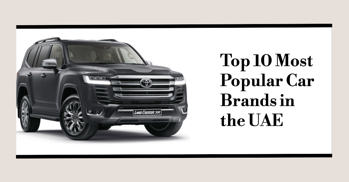top car brands in UAE