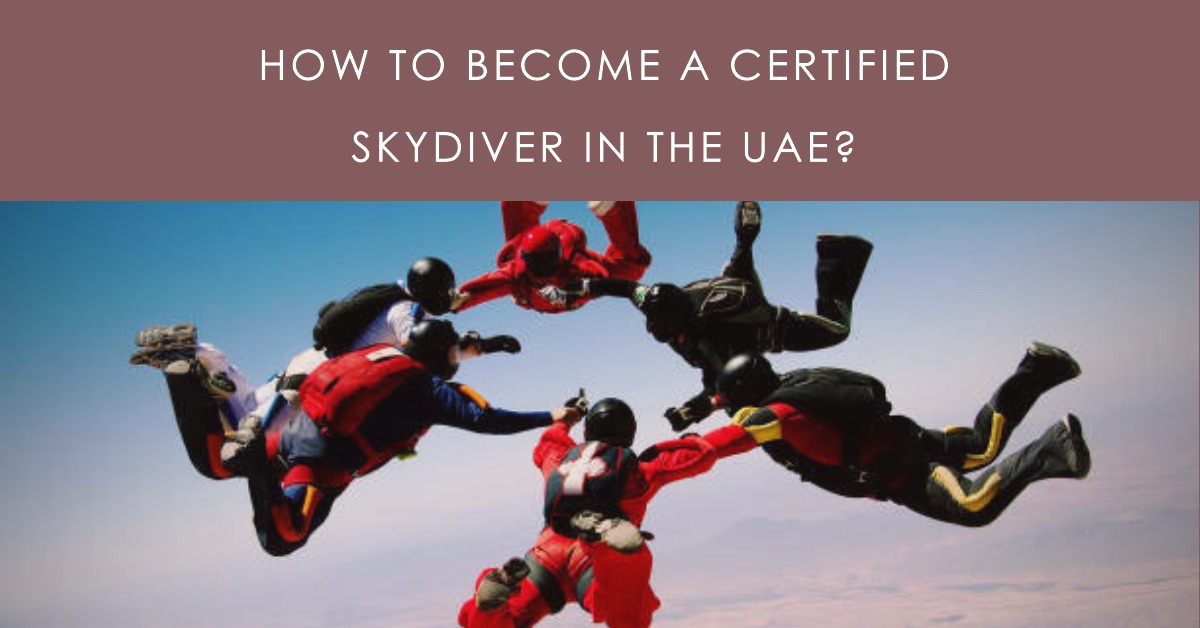 certified skydiver in the UAE