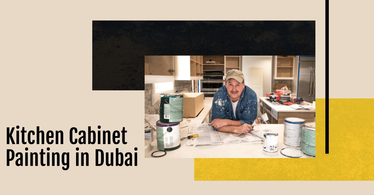 Kitchen Cabinet Painting in Dubai