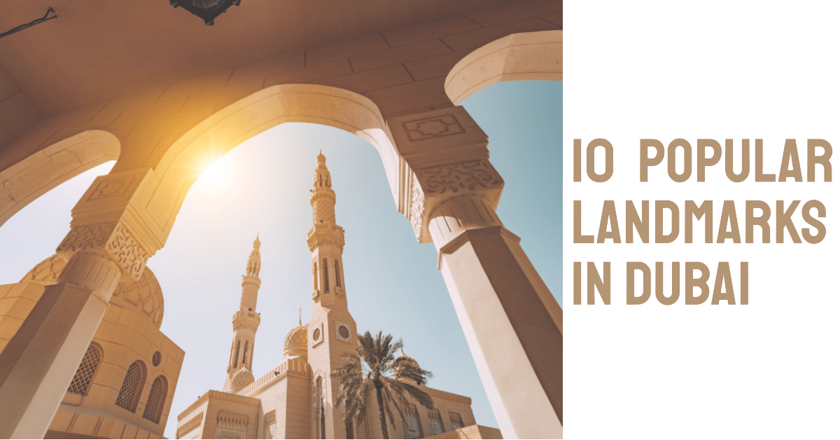 landmarks in Dubai