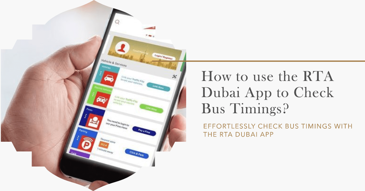 check bus timing with RTA App