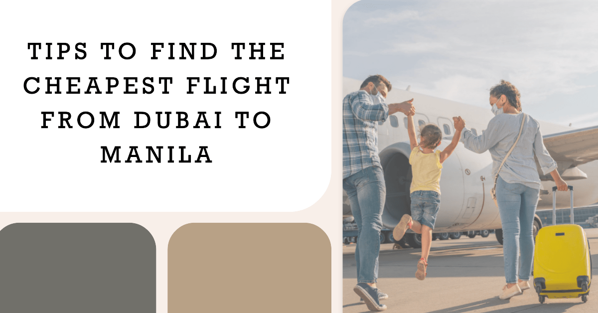 Dubai to Manila Flight