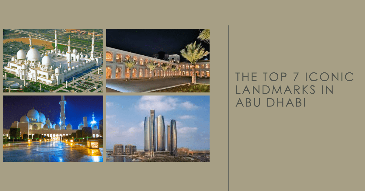Landmarks in Abu Dhabi