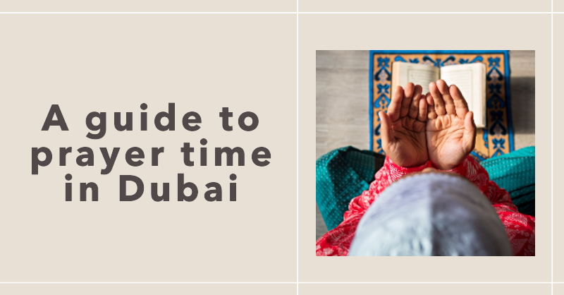 prayer time in Dubai