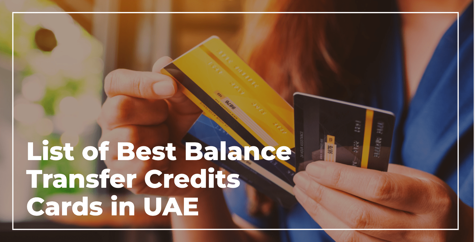 Balance Transfer Credits Cards in UAE
