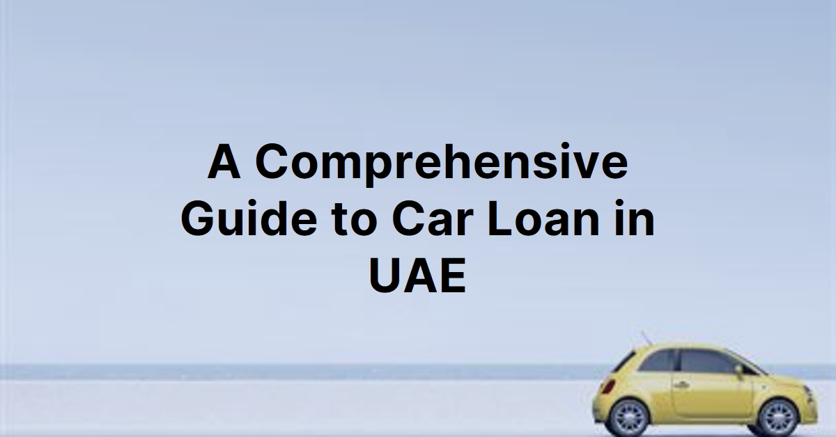 Car Loan in UAE