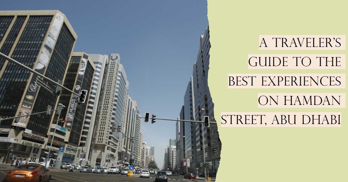 Hamdan Street in Abu Dhabi