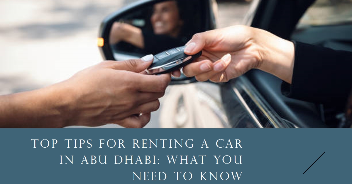 Rent a Car in Abu Dhabi