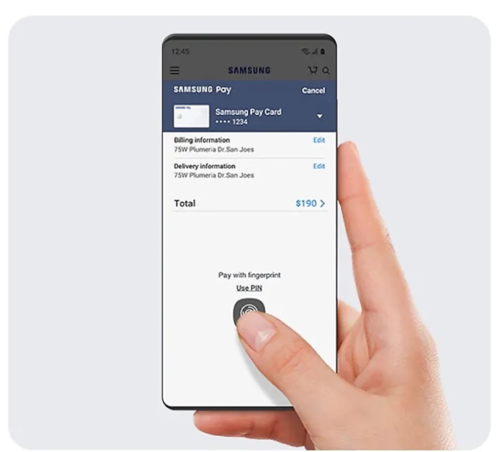 Samsung Pay E-Wallet
