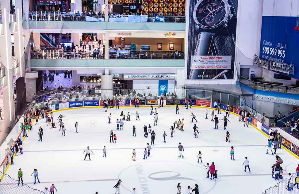ice rink in Dubai