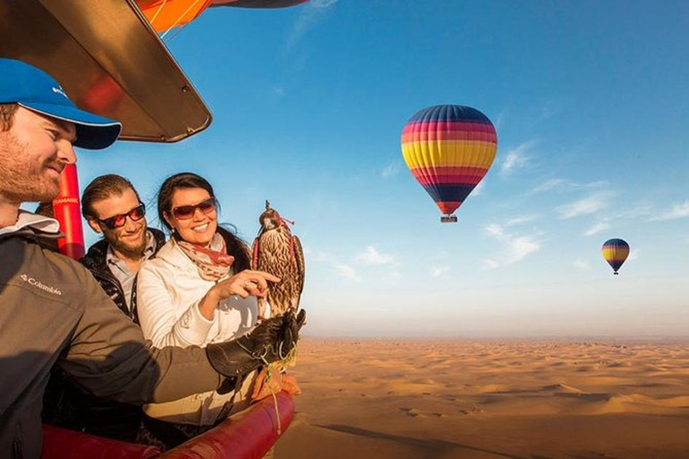Hot Air Balloon Desert Safari