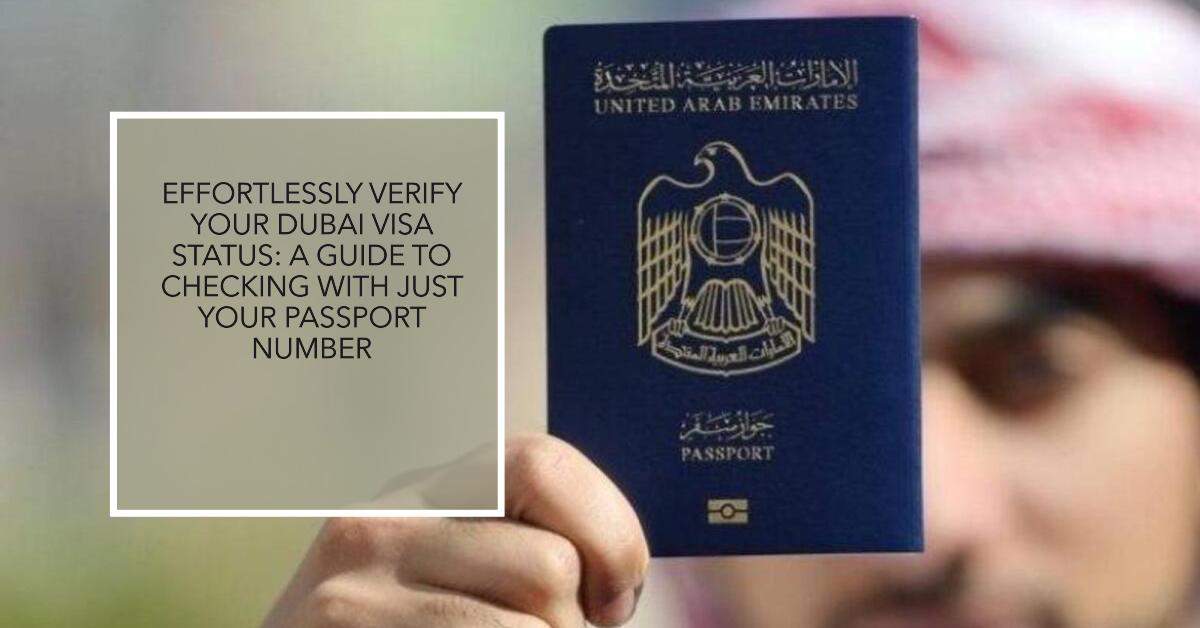 check visa status with passport number