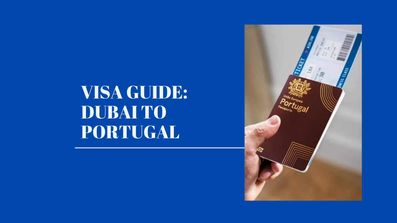 Portugal Visa Dubai
