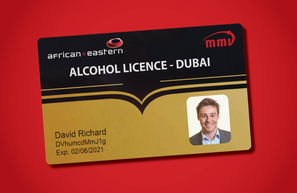 Alcohol Licence in Dubai Sample