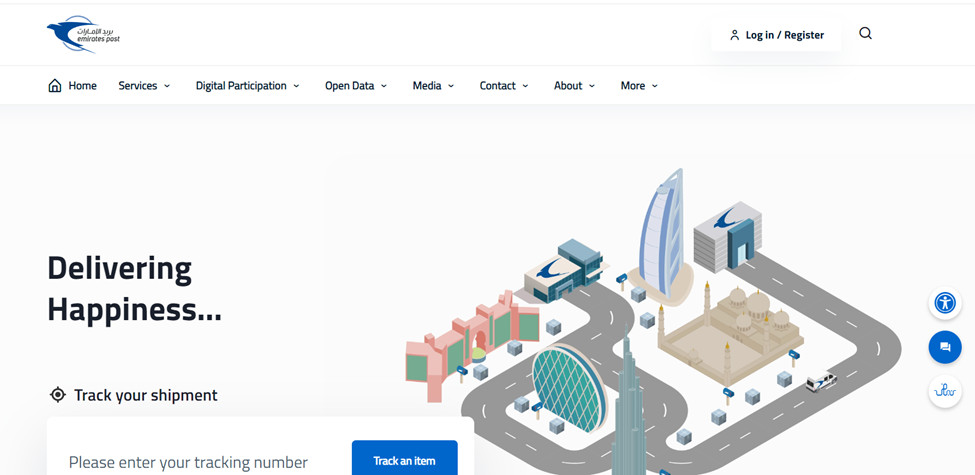 Emirates Post Tracking Online