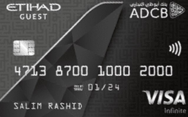 ADCB Etihad Guest Signature Credit Card