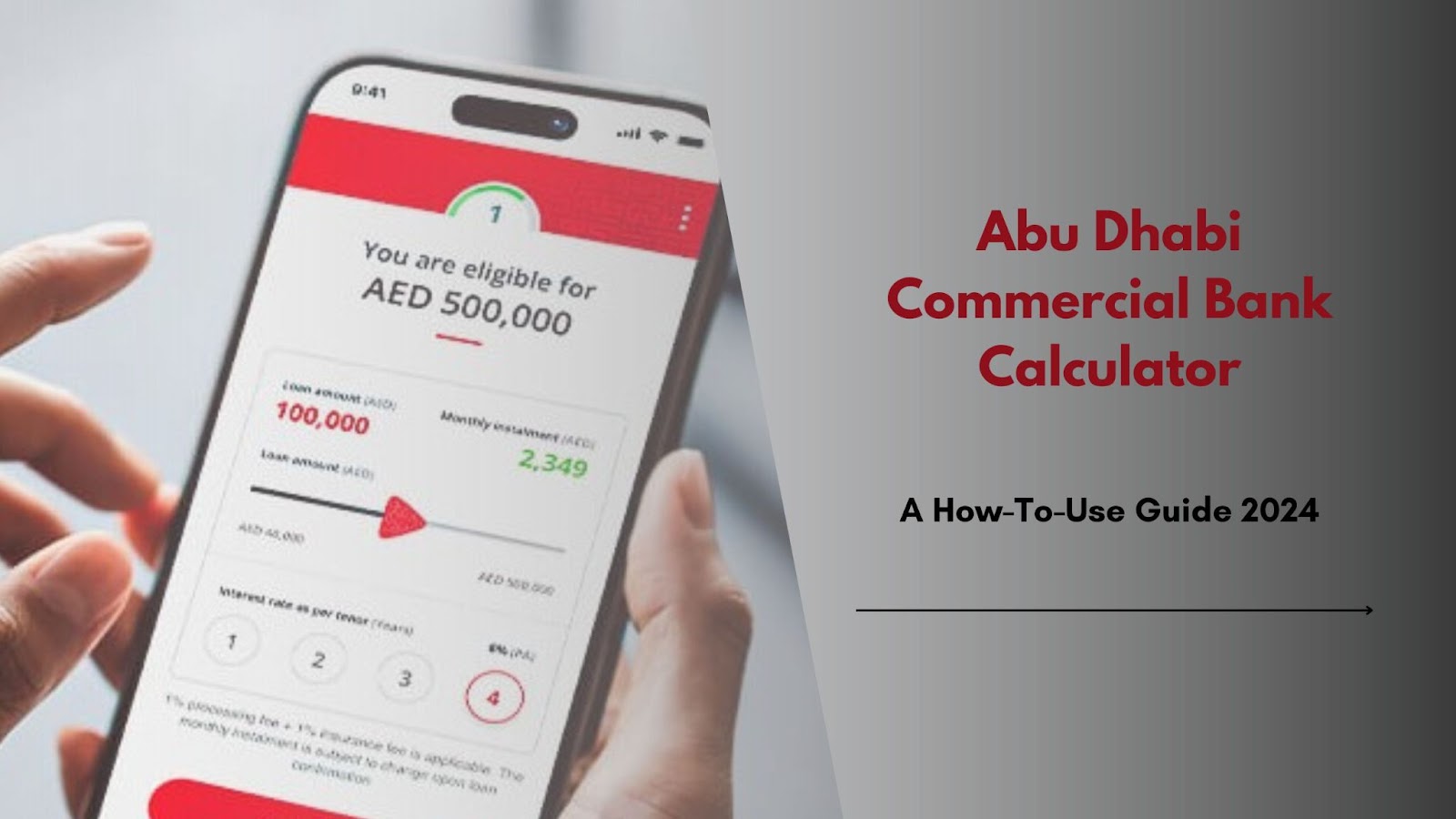 ADCB Personal Loan Calculator