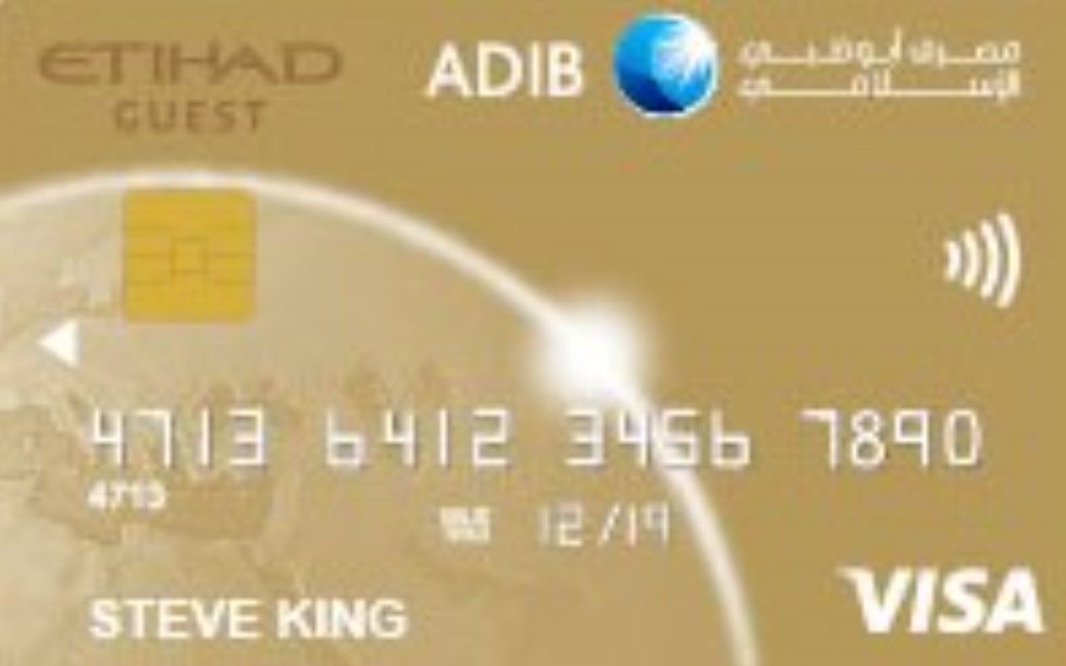 ADIB Etihad Guest Gold Card