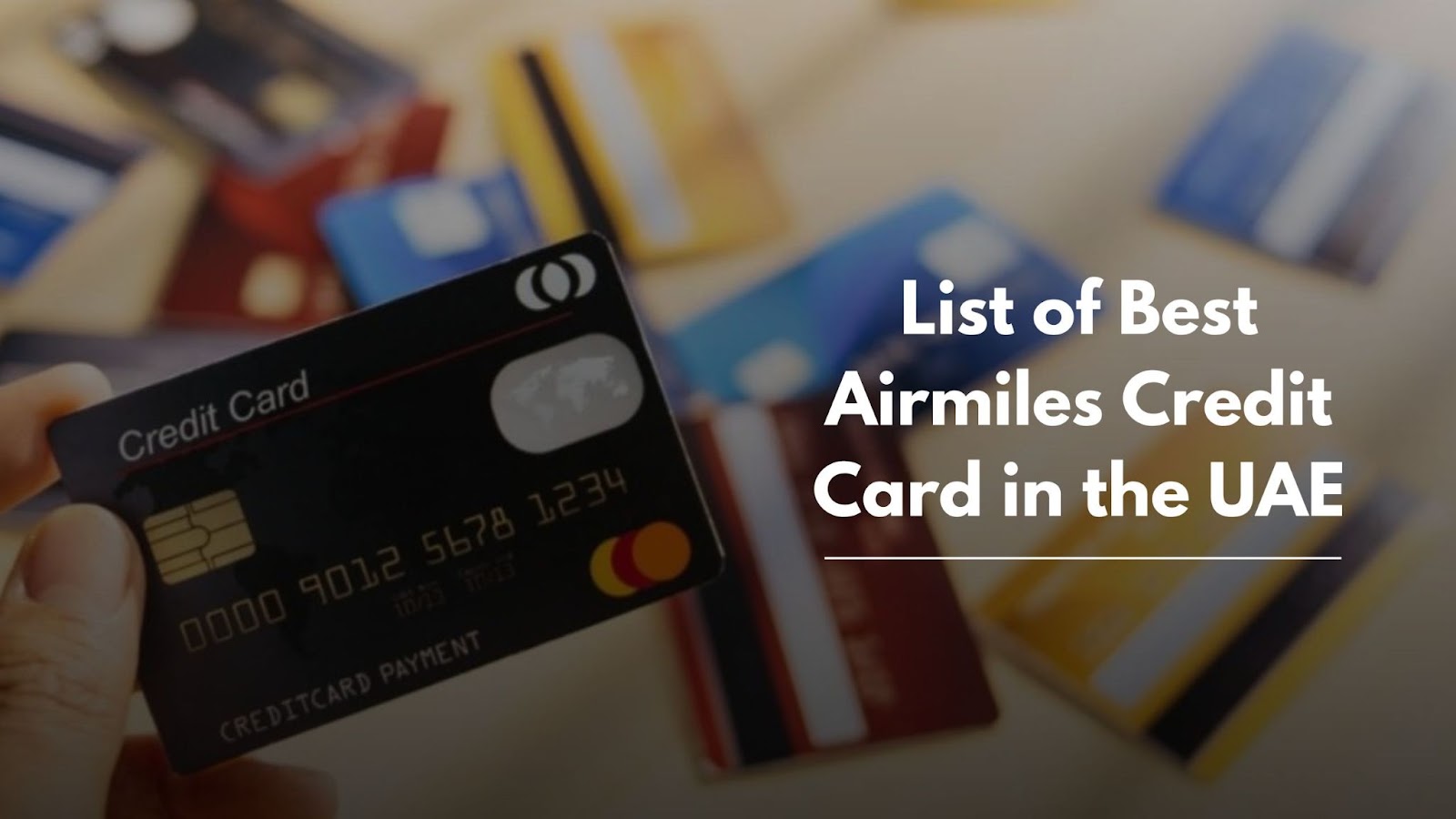 Best Airmiles Credit Card in UAE