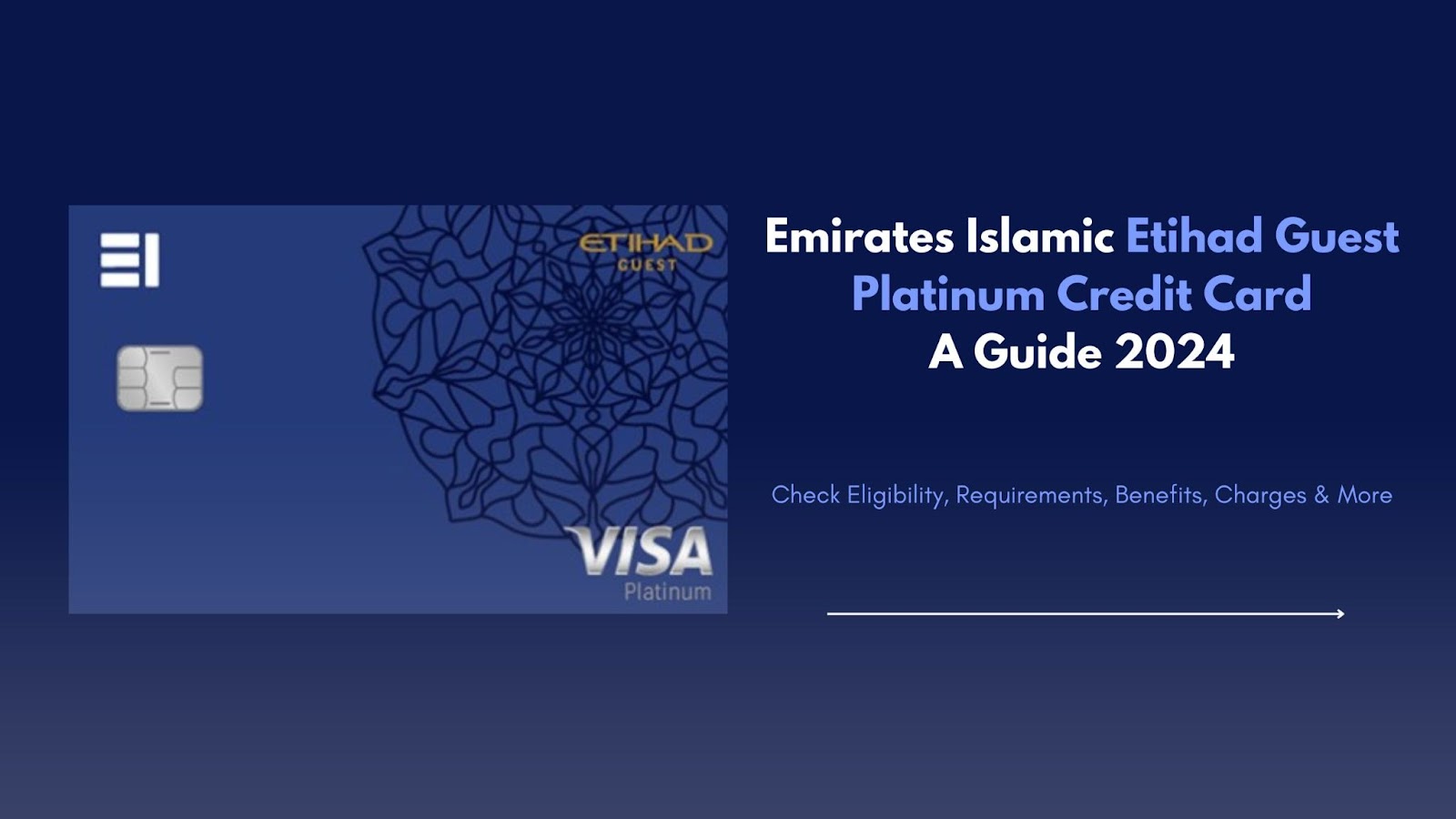 Emirates Islamic Etihad Guest Platinum Credit Card