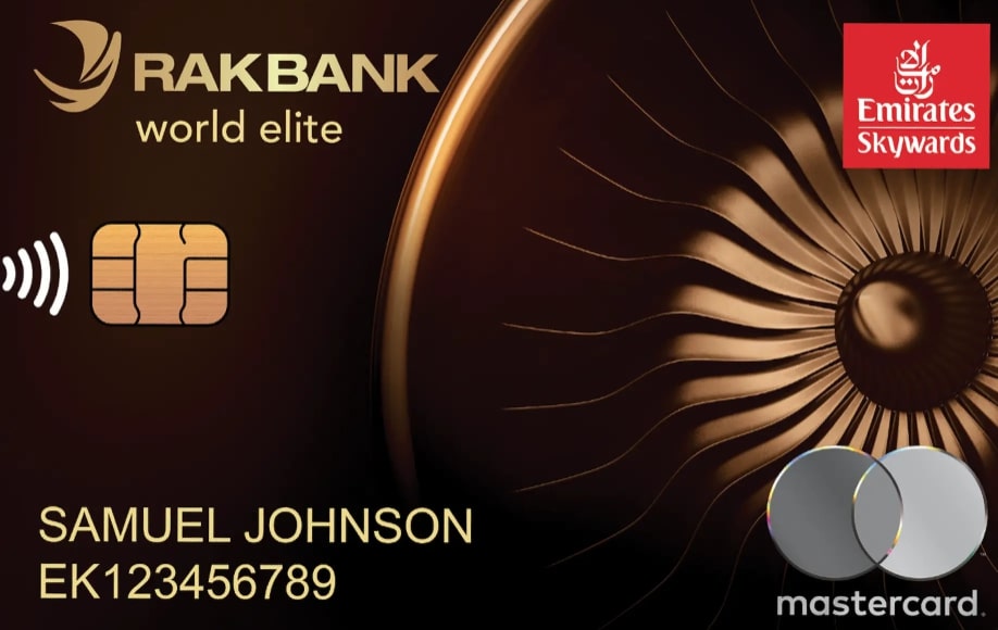 RAKBANK Emirates Skywards World Elite Travel Credit Card