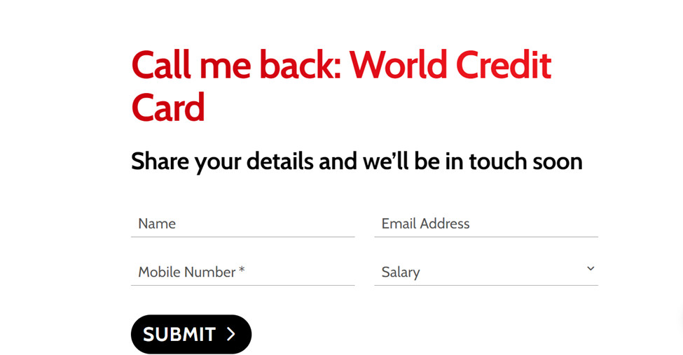 RAKBANK World Credit Card Apply