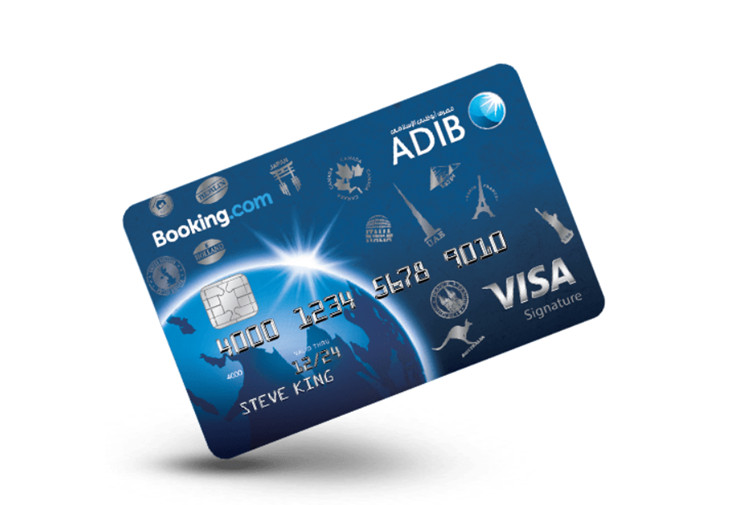 ADIB Booking.com Signature Card